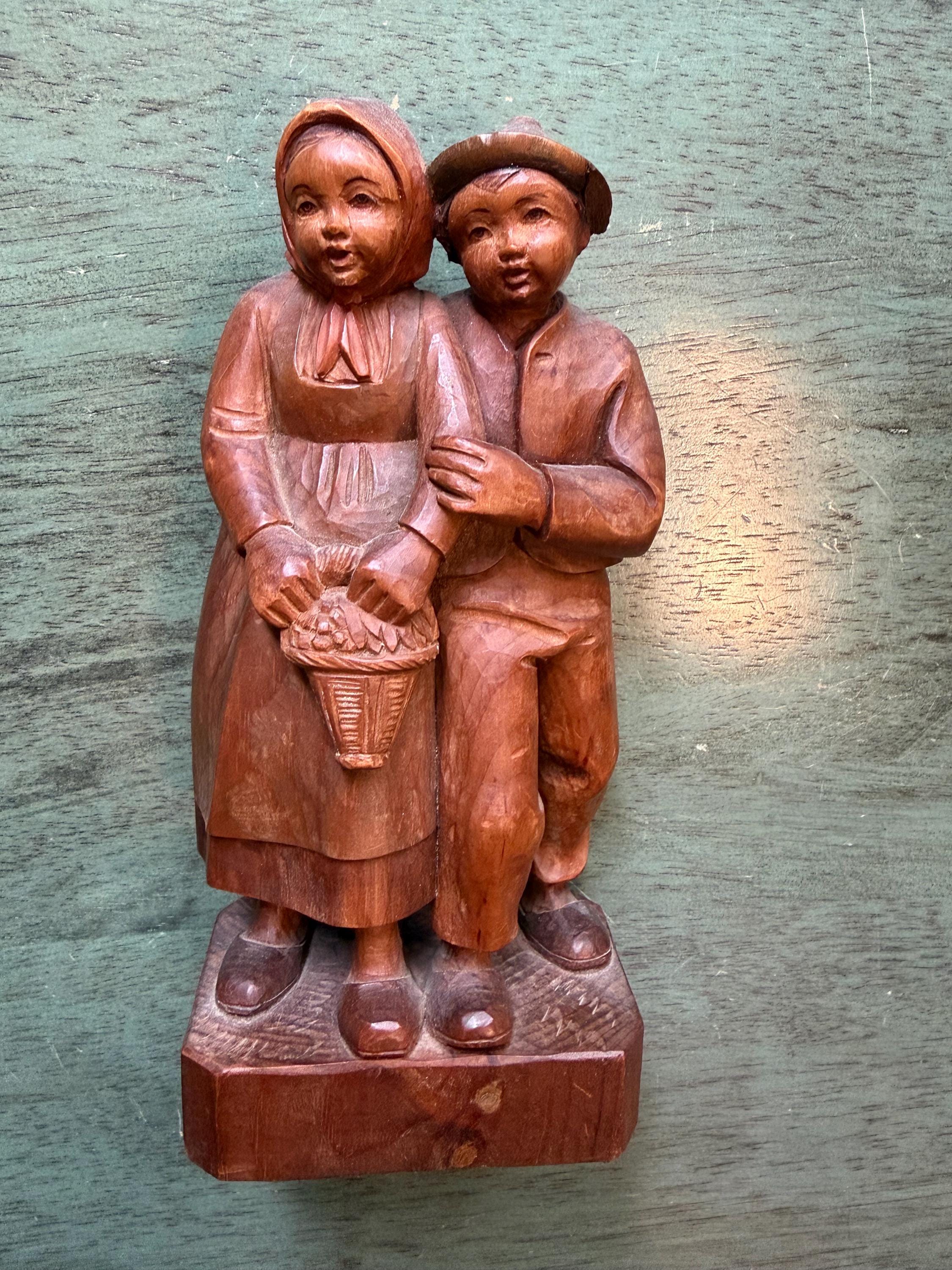 Anri Wood Figures - Etsy