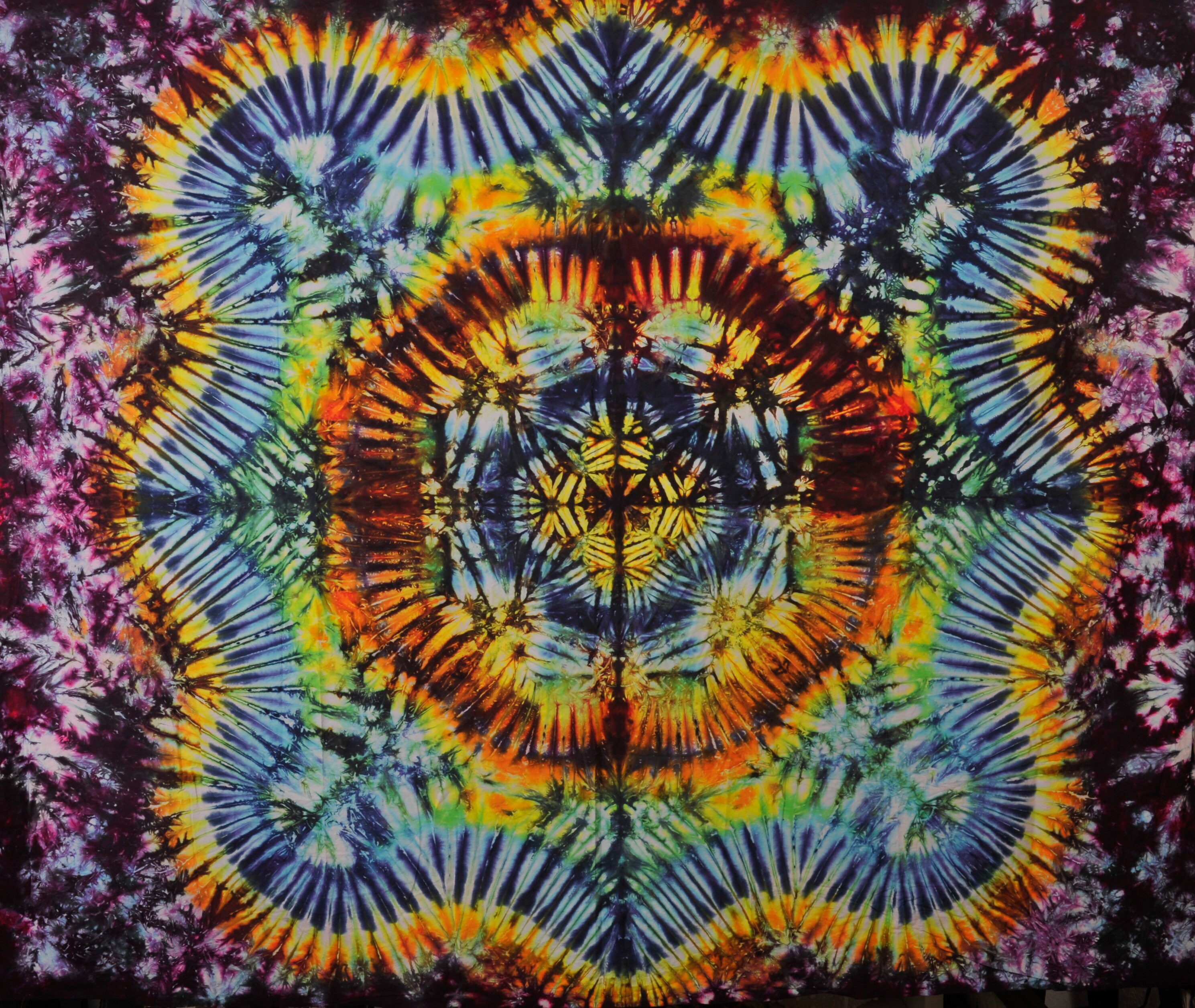 Premium Tie Dye Tapestry 72x58 Beautiful handmade Etsy