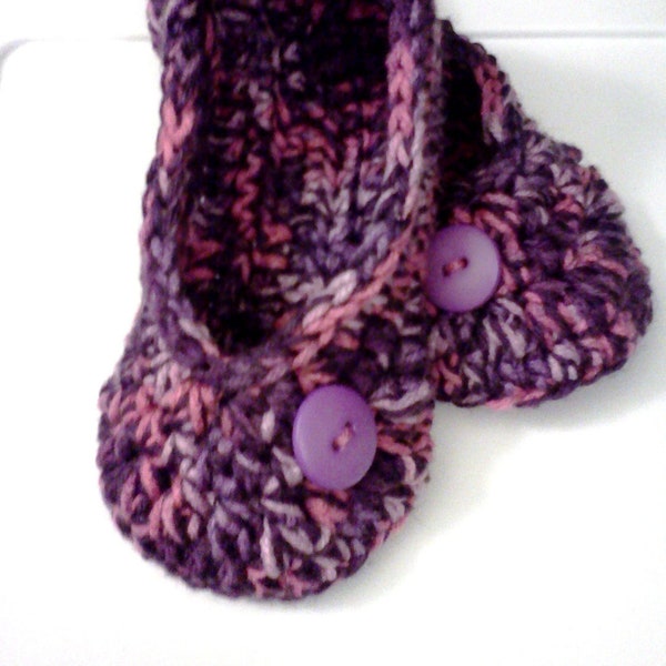 Girls Slippers, Childrens Slippers, Handmade Slippers, Booties, Slippers,