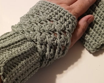 Wrist Warmer, Texting Gloves, Crochet Fingerless Gloves, Gift for Teen, Gloves, Gift for Her,