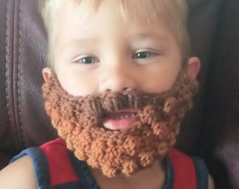 Crochet Beard, Beard Costume, Beard, Baby Beard, Child Beard,