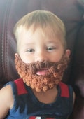 Crochet Beard Costume, Kids Pretend Play
