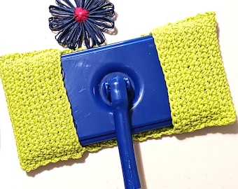 Reusable Cotton Crochet Mop Cover, Eco Friendly Cleaning