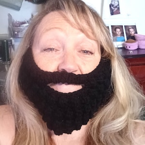 Crochet Beard, Beard Costume, Beard, Baby Beard, Child Beard, image 2