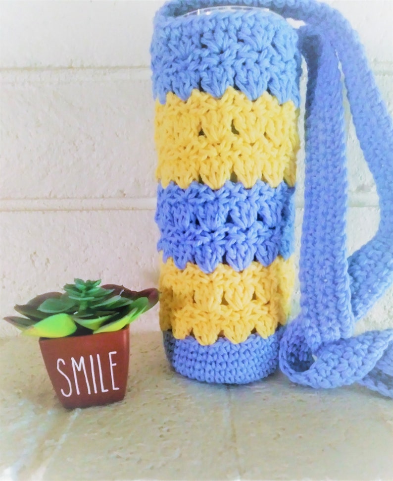 Large Water Bottle Holder Hiking Sling Bottle Holder With Etsy