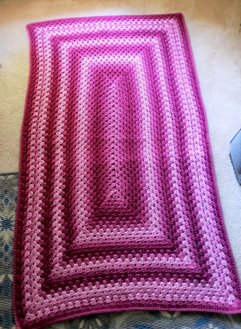 Afghan Throw Red Lap Blanket Blanket Crochet Blanket Etsy