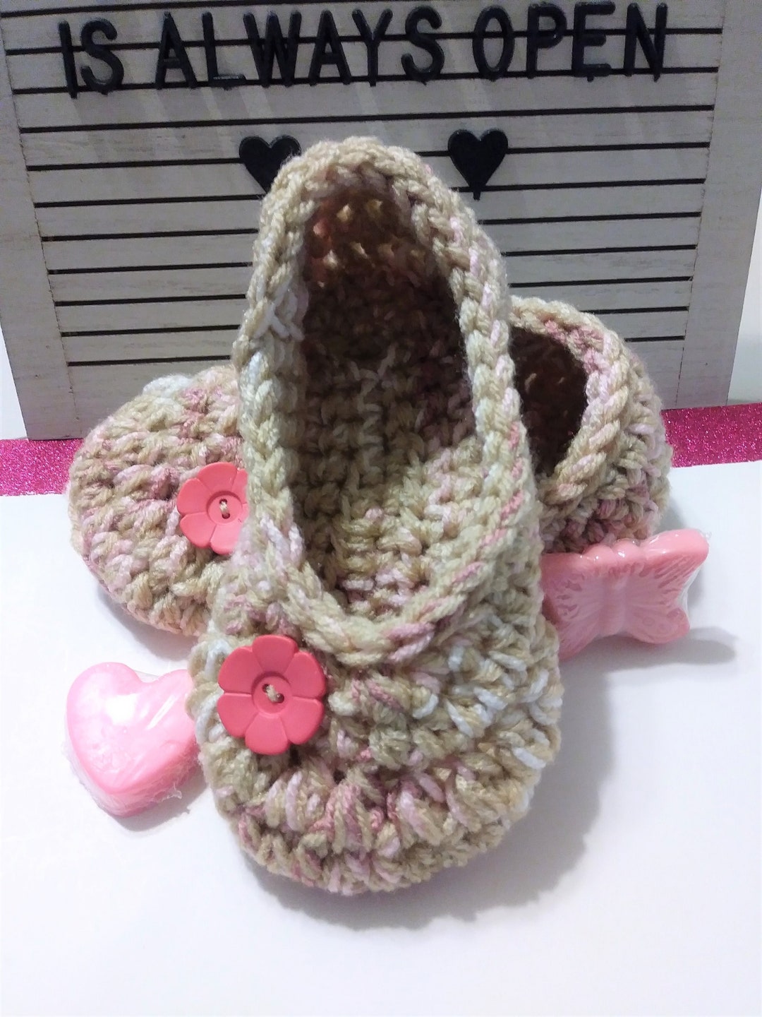 Girls Slippers Booties House Shoes Children Slippers - Etsy