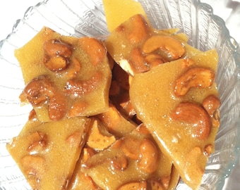 P-Nut Brittle, or Cashew Brittle....snack size,