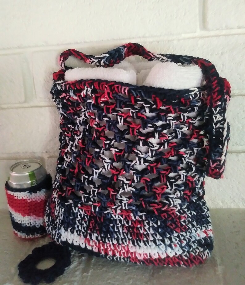 crochet book bag