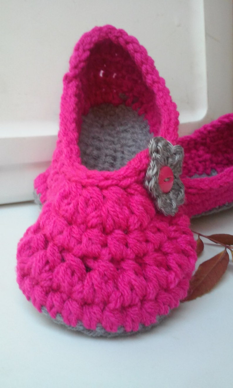 Ladies Slippers Crochet Slippers House Shoes Womens - Etsy
