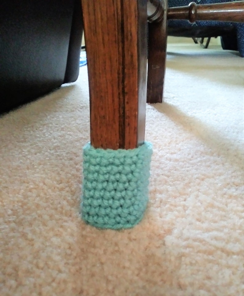 Chair Socks Crochet Chair Sock Crochet Chair Leg Pad Floor Etsy