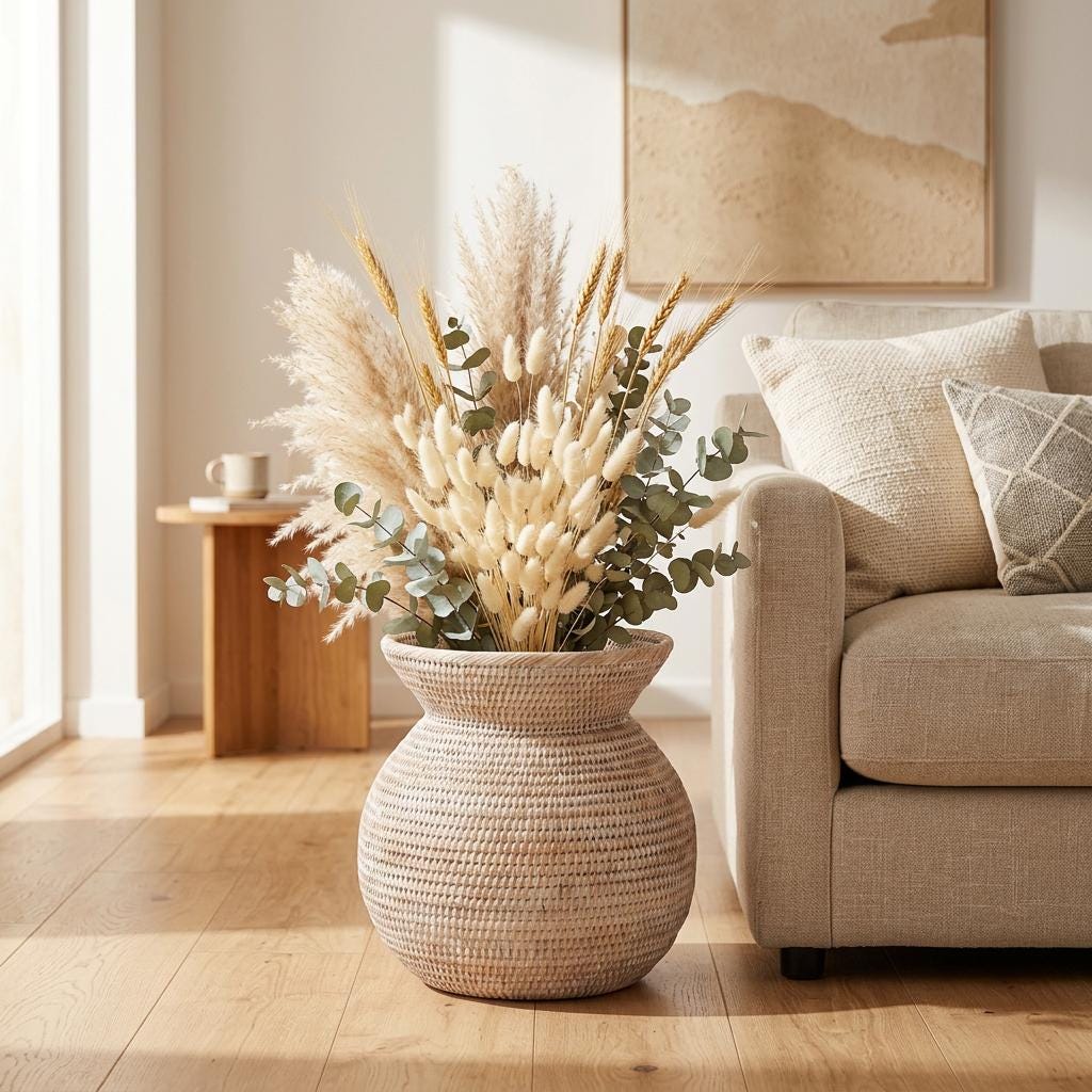 Floor Vase Japandi - Etsy