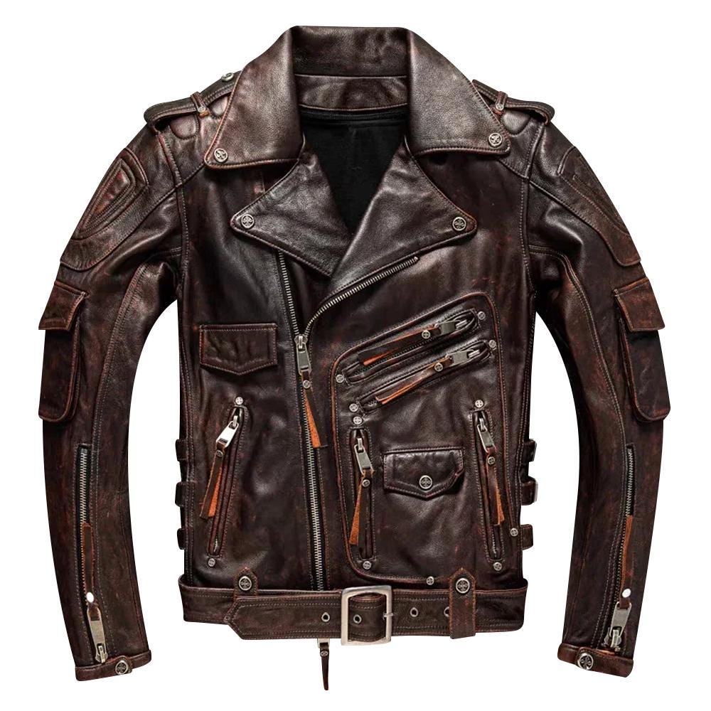 ジャケット・アウター 00s japanese label leather hoodie jacket 00s japanese label leather jacket hoodie