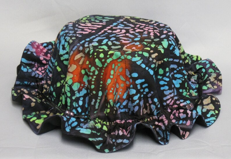 Jewelry Travel Tote---Drawstring Organizer Travel Pouch---Colorful Design---Eight Pockets---Large Size