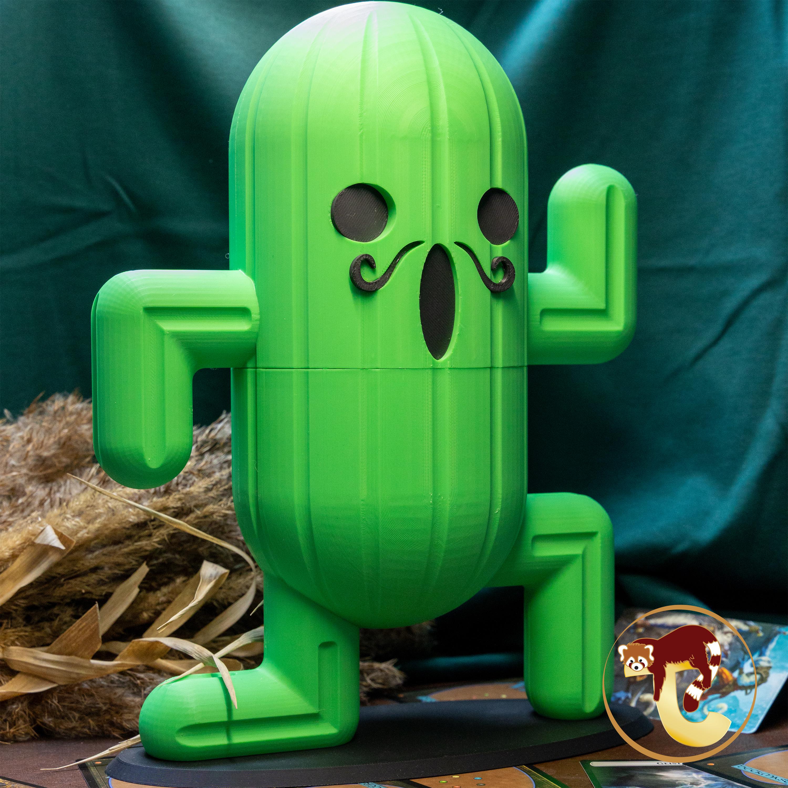 MTG Commander Deck Box: Final Fantasy Jumbo Cactuar, 120+ Double Sleeved  Cards - Etsy