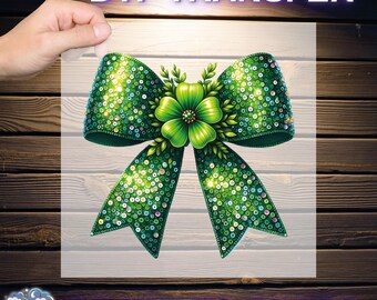 Saint Patrick day Ready To Press,  St. Patricks Day Love DTF, St. Patrick's DTF Transfer, Green Shamrock Dtf , Coquette St Patrick Day Dtf