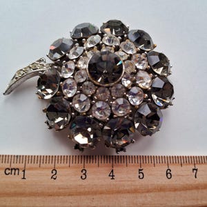 Sphinx Diamante and gem, glass brooch, vintage Sphinx vintage brooch, statement brooch.