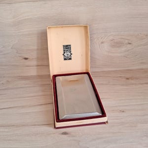 Art Deco Emu Marke &#39;Beverley&#39; Spiegelkleid Etui