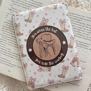 Cowboy Hat Kindle Insert – Pink Boots Ranch Theme (Printable)
