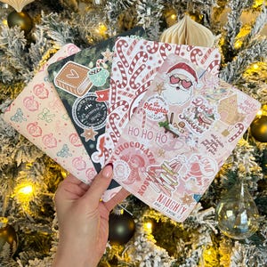 Lot d&#39;accessoires Kindle imprimables sur le thème de Noël pour étui transparent - Convient aux formats Paperwhite, Basic, Colorsoft, etc. - Accessoires Kindle, Noël livresques