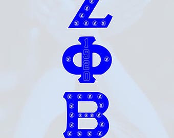 Zeta Phi Beta parels verticaal gesneden bestand | Sisterhood-stijl (svg, ai, png, eps, pdf)