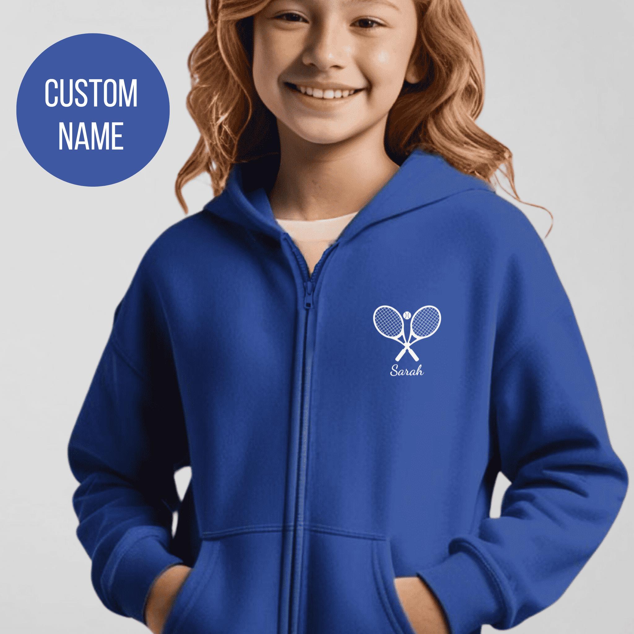 Tennis Zip Hoodie - Etsy