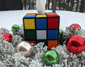 The ORIGINAL & BEST SELLING Rubik's Cube Tissue Box Cover  as seen on tv The Big Bang Theory.