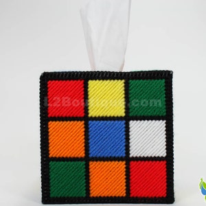 The ORIGINAL & BEST SELLING Rubik's Cube Tissue Box Cover as seen on tv The Big Bang Theory. image 5