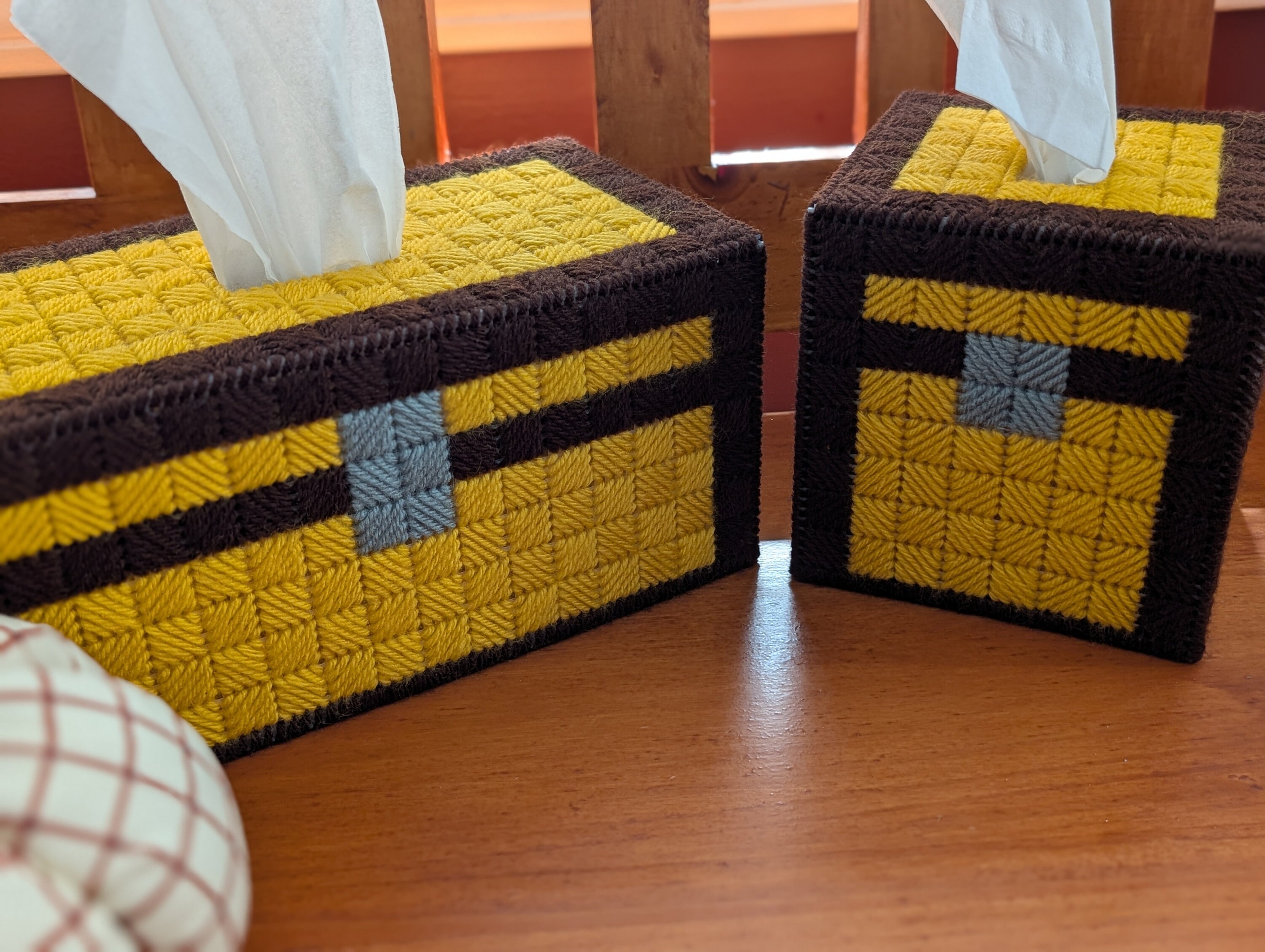Chest Tissue Box Cover Inspired Minecraft - Etsy