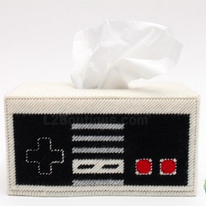Nintendo NES Inspired Controller Tissue Box Cover