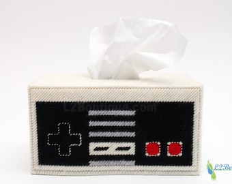Nintendo NES Inspired Controller Tissue Box Cover