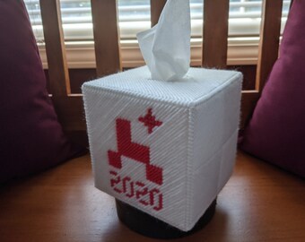 Mars Rover Perseverance LogoTissue Box Cover