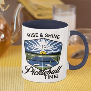 Pickleballers Mug Gifted for Pickleball Birthday Gift for Pickle Ball Players Tea Cup Drinkware for Him or Her Funny Pickleball Coffee Mug