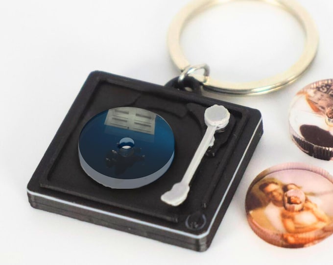 Pop Music Spotify Keychain • Custom Pop Song Keyring • NFC Tap to Play • Personalised Spotify Track Gift • Pop Lover Gift