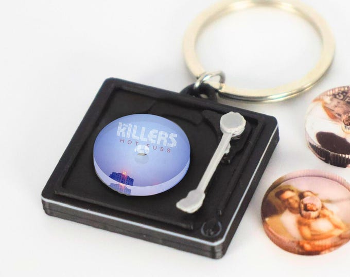 Indie Spotify Keychain • Custom Indie Song Keyring • NFC Tap to Play • Personalised Spotify Playlist Gift • Indie Music Accessory