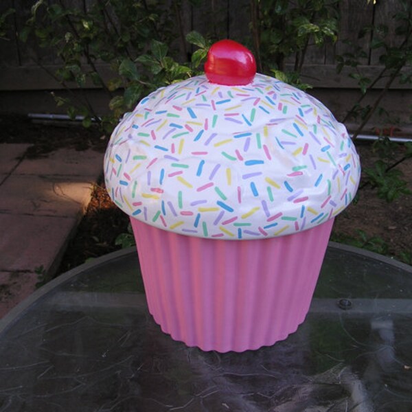 Cupcake Big Love Summer Fun Cupcake Jar