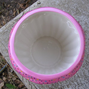 Regular Size Cotton Candy Polka Dot Party Cupcake Jar image 8