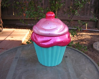 Forever Bright Cupcake Jar