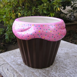Regular Size Cotton Candy Polka Dot Party Cupcake Jar image 6