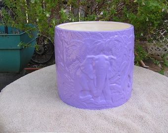 Majestic Elephant Garden & Purple Lover Planter--  Ready  --  To  --  Ship
