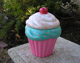 Cotton Sprinkles Sundae Delight Cupcake Jar