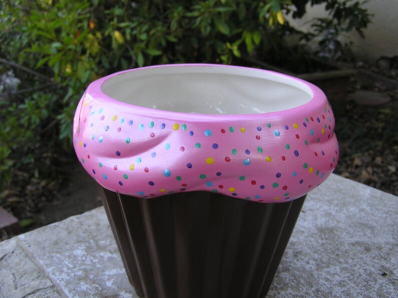 Regular Size Cotton Candy Polka Dot Party Cupcake Jar image 7