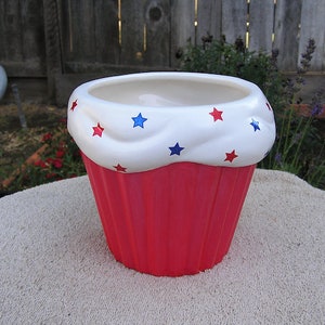 Swirled Patriotic Delight Cupcake Jar image 7