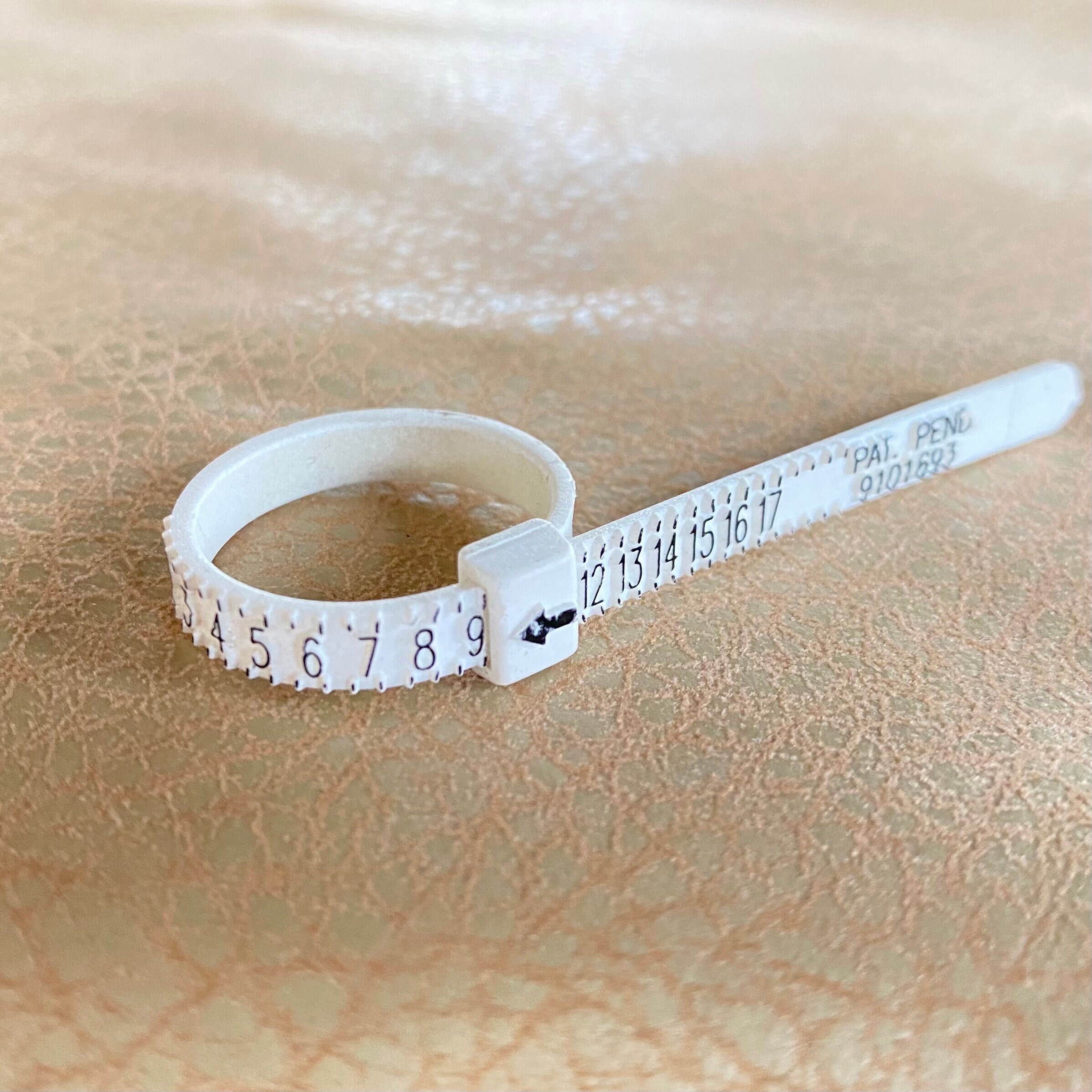 Ring Sizer Ring Measuring Finger Sizer Ring Sizing Gauge Finger ...
