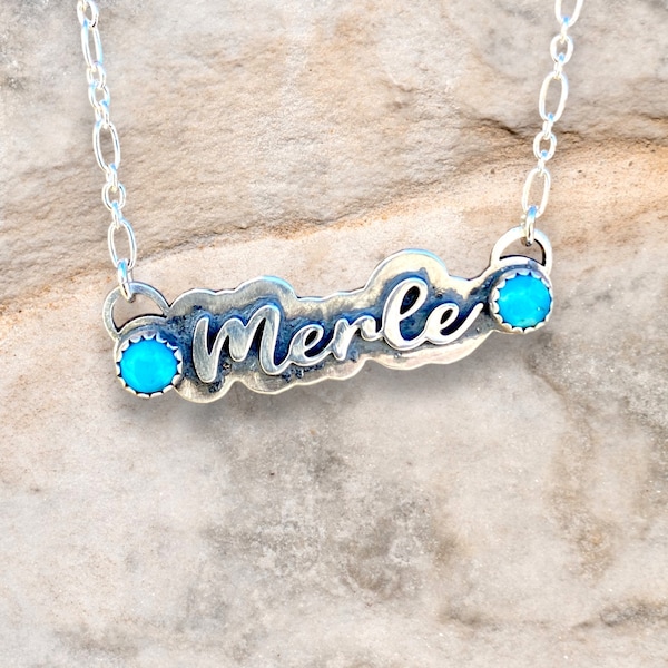 Personalized Name Necklace for Women sterling silver Custom Name Necklace Gift for Mom Friendship Necklace