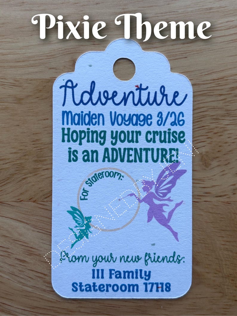 Custom Cruise Fish Extender Gift Tags image 7