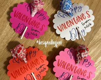 Lollipop Tags/ Party Tags