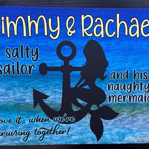Custom Cruise Door Sign *Magnetic* Cruise Door Decoration/ Personalized Magnetic Sign/ Cruise Door Decor Magnet