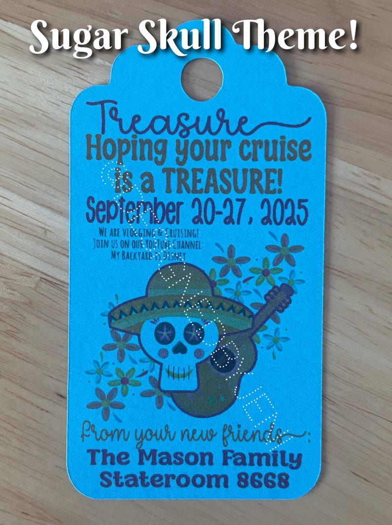 Custom Cruise Fish Extender Gift Tags image 9