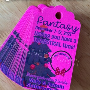 Custom Cruise Fish Extender Gift Tags image 10